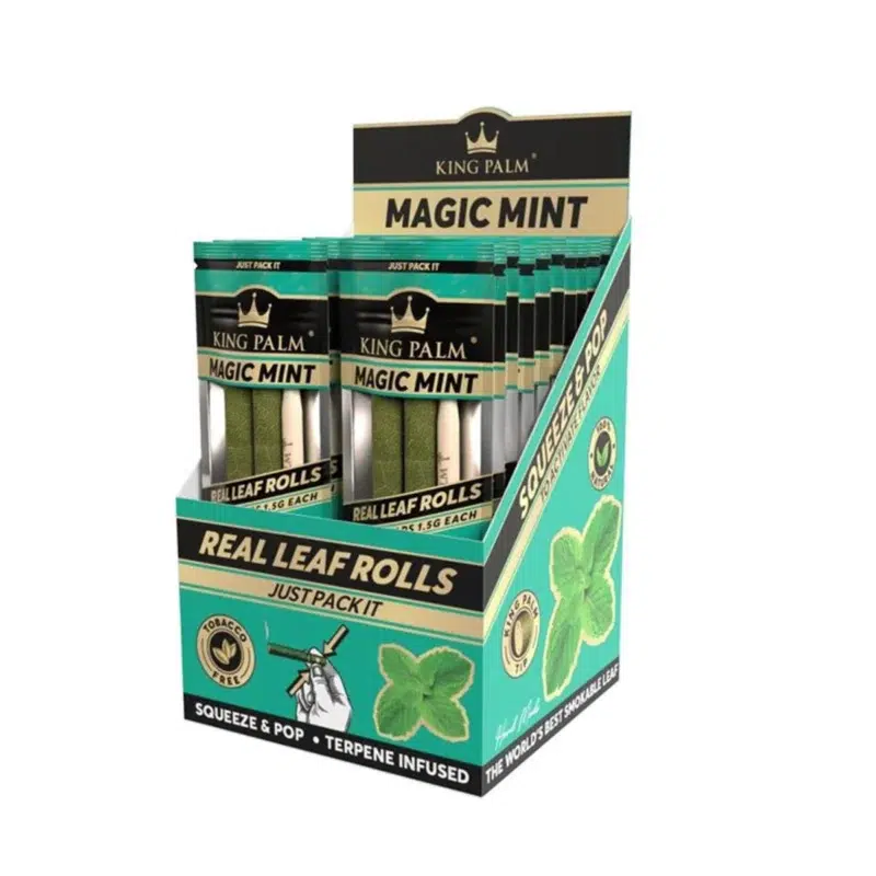 King Palm 2 Slim Rolls Magic Mint (1,5g) 4