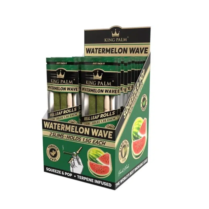 King Palm 2 Slim Rolls Watermelon (1,5g) 4