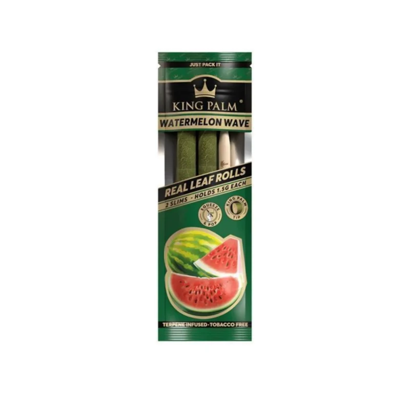 King Palm 2 Slim Rolls Watermelon (1,5g) King Palm 2 Slim Rolls Watermelon (1,5g)
