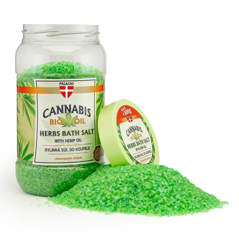 Palacio Hanf Badesalz 1200g 3