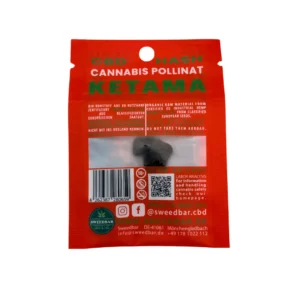 Sweedbar CBD Ketama Hash 1g hinten