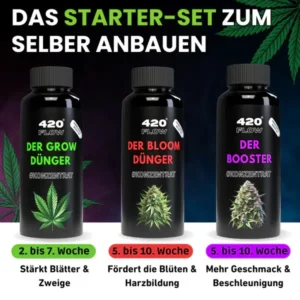 Das Starter Set Grow, Bloom & Booster