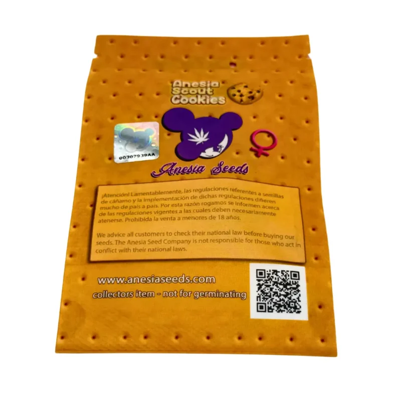 Anesia Seeds Anesia Scout Cookies Verpackung hinten