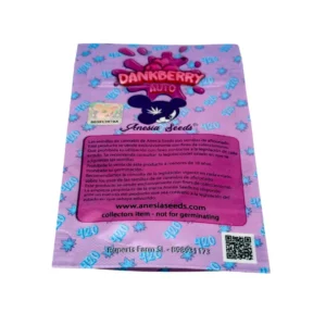 Anesia Seeds Dankberry Auto Verpackung hinten