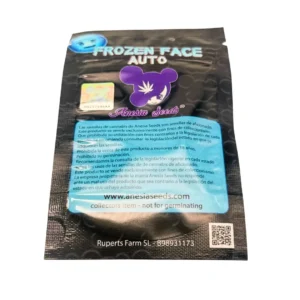 Anesia Seeds Frozen Face Auto Verpackung hinten