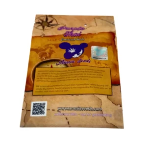 Anesia Seeds Purple Thai Verpackung hinten