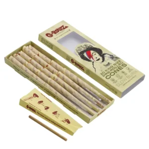 G Rollz Banksy Graffiti Lizzie Stardust Unbleached Pre Rolled KS 20er Pack 2