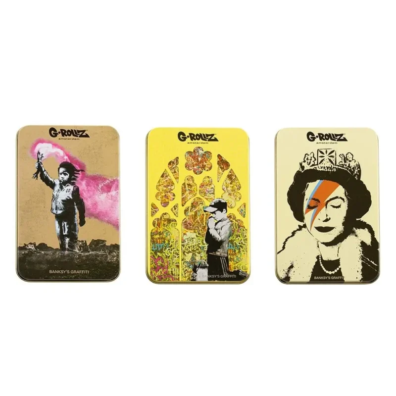 G Rollz Banksys Graffiti Aufbewahrungsbox 13.5x8.5x3 cm 4