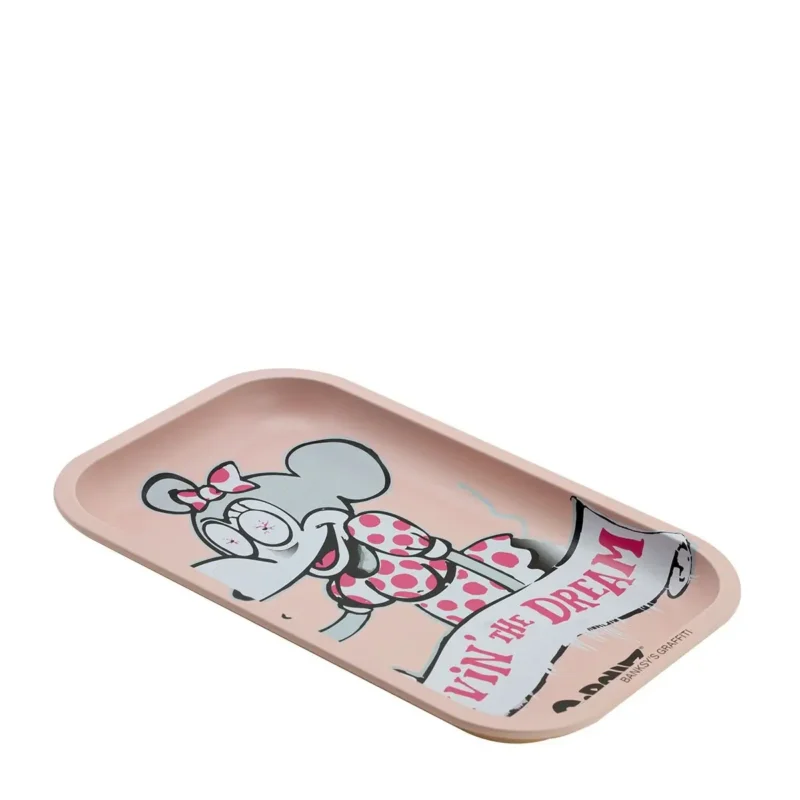 G Rollz Banksys Graffiti Livin the Dream Medium Tray 17.5 x 27.5 cm 2