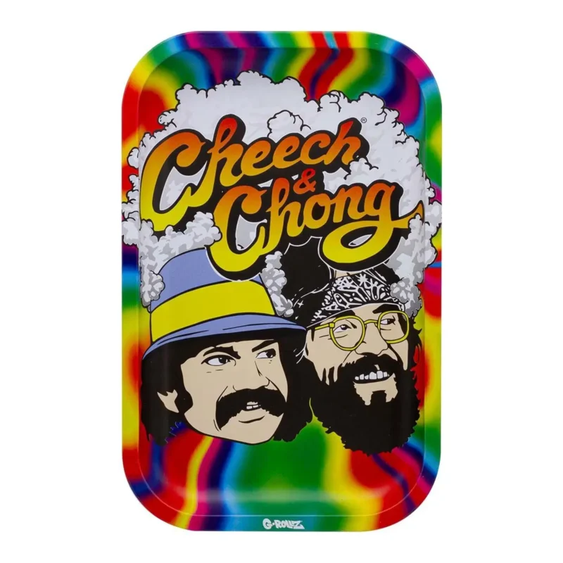 G Rollz Cheech & Chong Trippy Medium Tray 17.5 x 27.5 cm G Rollz Cheech & Chong Trippy Medium Tray 17.5 x 27.5 cm