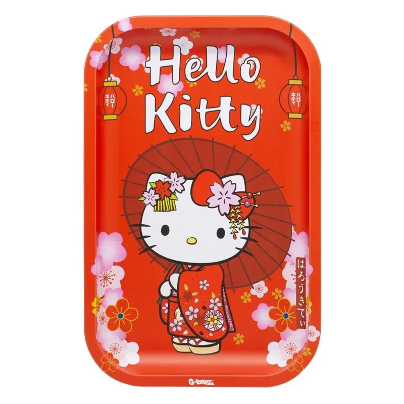 G Rollz Hello Kitty Red Kimono Medium Küchentablett 17.5 x 27.5 cm