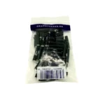 Grannys Weed Aktivkohlefilter Premium schwarz 6mm, 50 Stück hinten