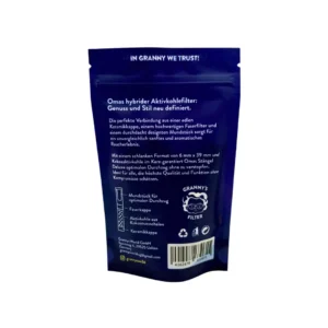 Granny´s Weed Hybrid Aktivkohlefilter Deluxe 6mm, 50 Stück