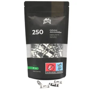 Kailar Aktivkohlefilter Cellulose Slim 6mm Mixed (250 Stück)