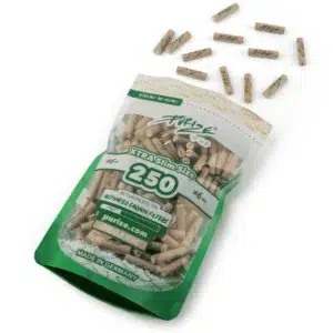 PURIZE Aktivkohlefilter XTRA Slim 6mm – Organic, 250 Stück