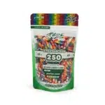 PURIZE Aktivkohlefilter XTRA Slim 6mm - Rainbow, 250 Stück
