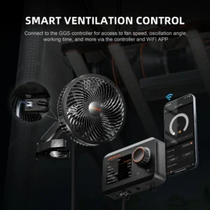 Spider Farmer 6-Zoll Clip-Ventilator 9W x2