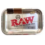 RAW Metal Rolling Tray Metallic Medium 27,5 x 17,5 cm