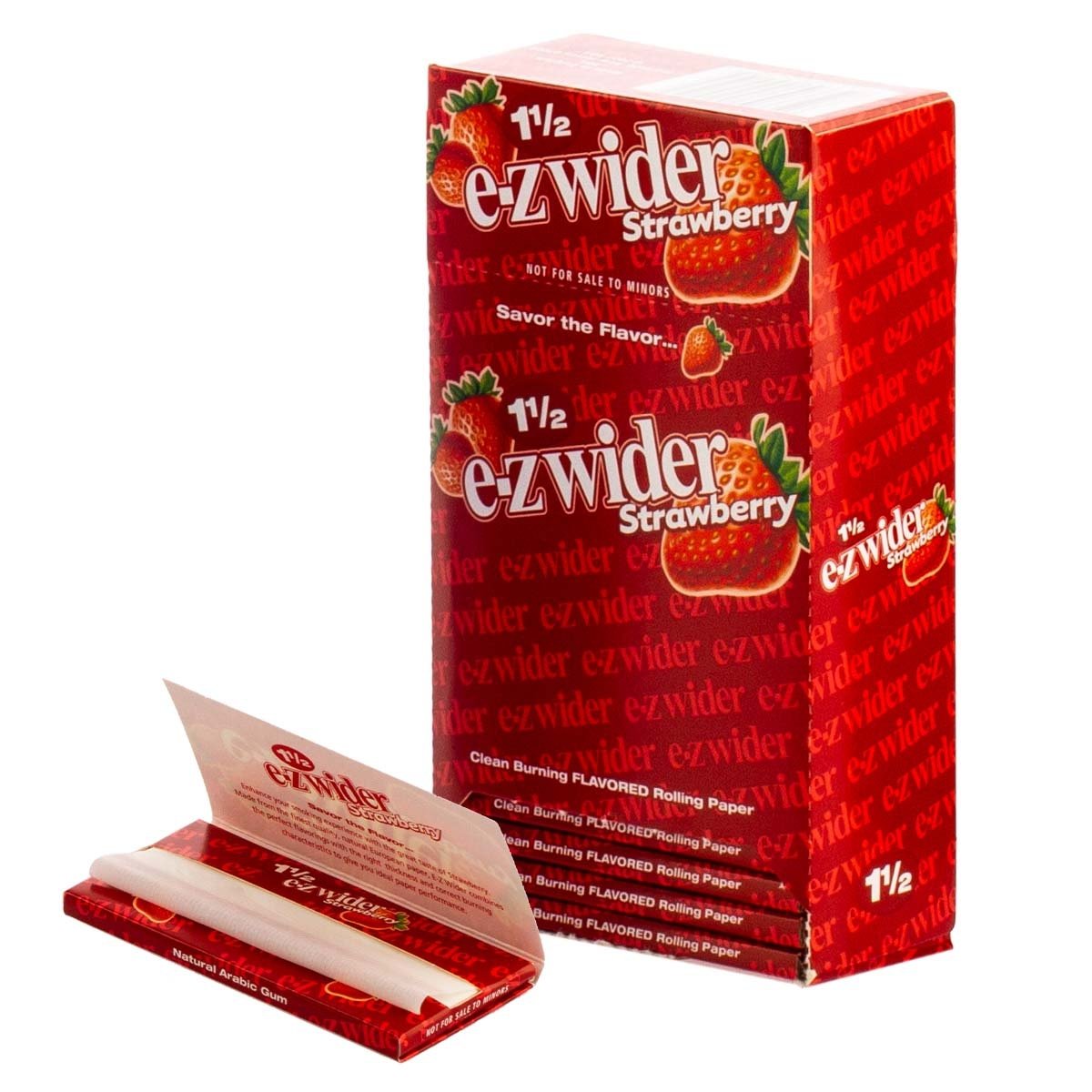 e-zwider Strawberry flavored 1 1/2 - 1 Box