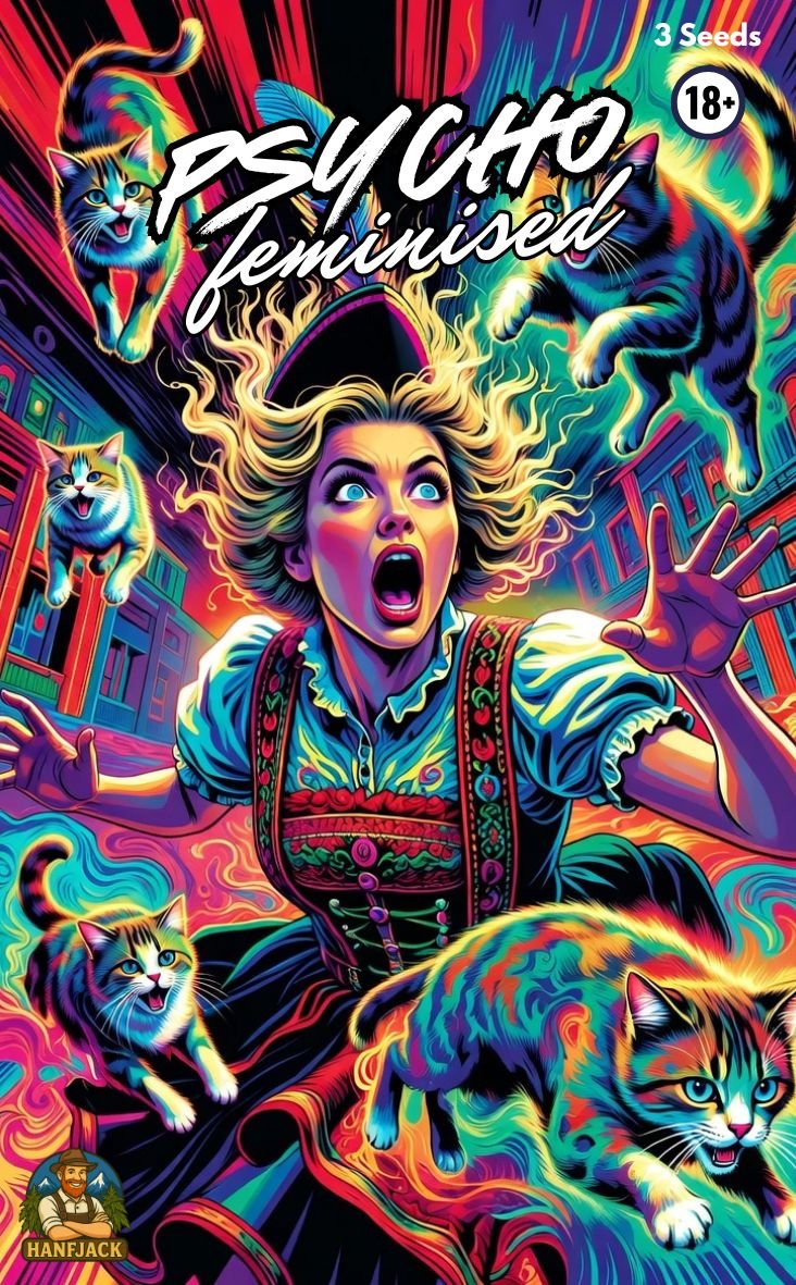 Hanfjack Seeds Psycho Feminised - 3 Seeds