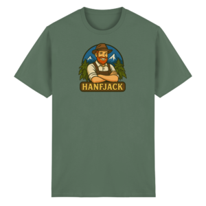 Hanfjack Logo – Heavy Cotton T-Shirt