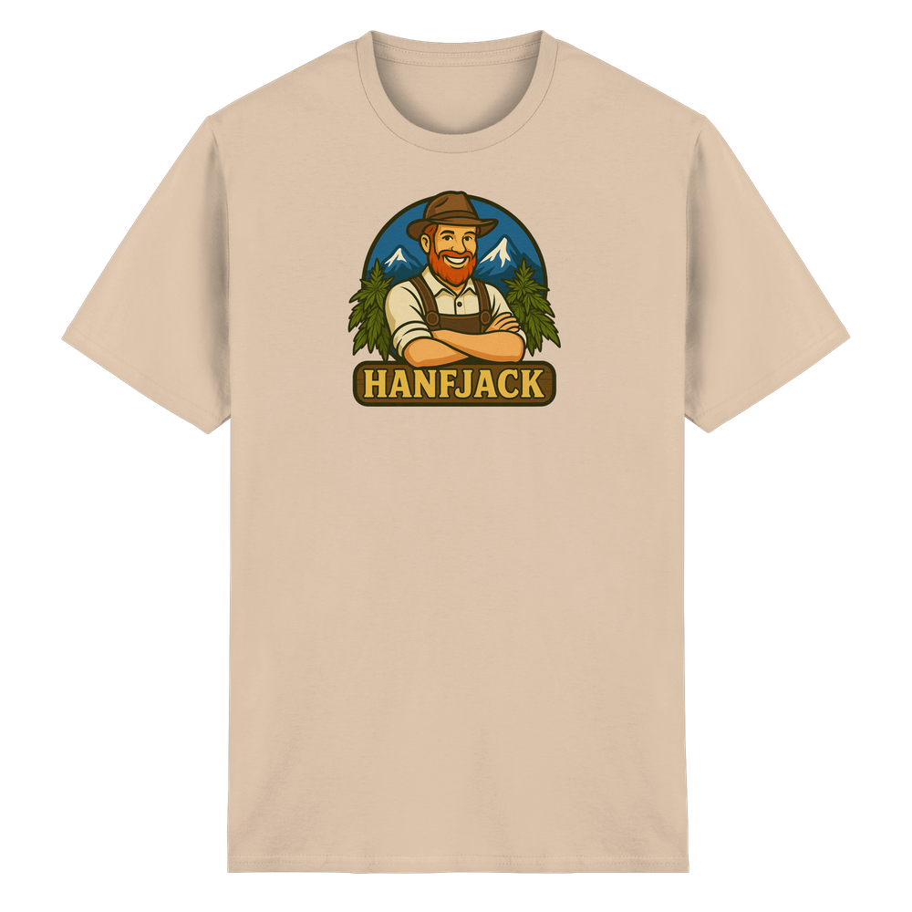 Hanfjack Logo - Heavy Cotton T-Shirt – Bild 3