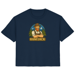 Hanfjack Logo – Ladies Organic Shirt