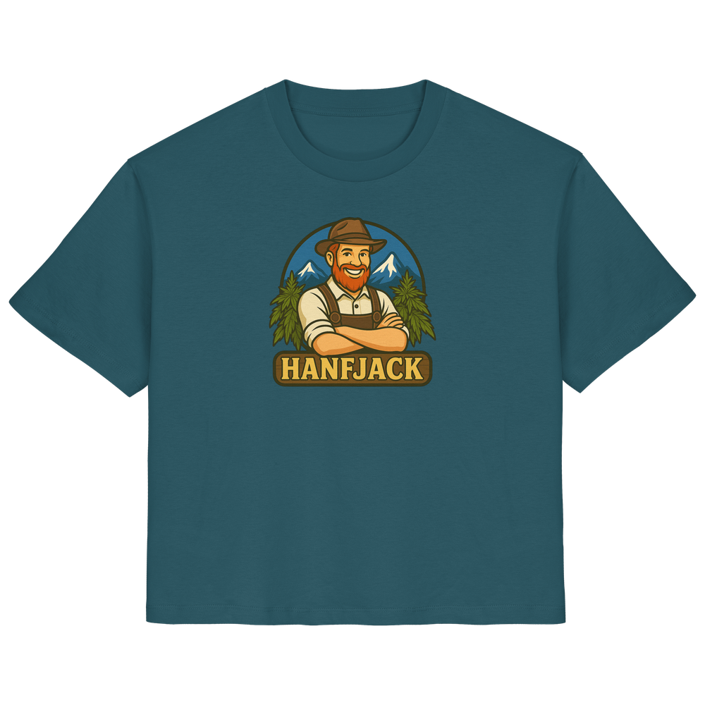 Hanfjack Logo - Ladies Organic Shirt – Bild 2