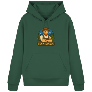 Hanfjack Logo – Organic Basic Hoodie