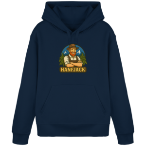 Hanfjack Logo – Organic Basic Hoodie