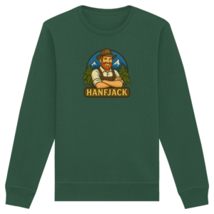 Hanfjack Logo – Organic Basic Unisex Sweatshirt