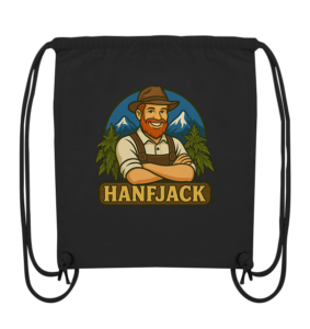 Hanfjack Logo - Organic Gym-Bag
