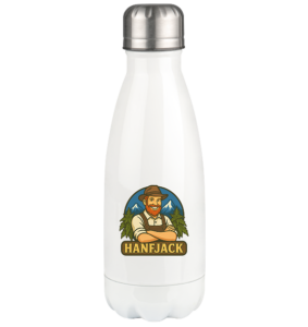 Hanfjack Logo - Thermoflasche 350ml