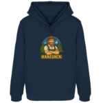 Hanfjack Logo - Womens Organic Hoodie B&C