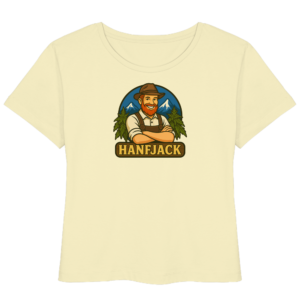 Hanfjack Logo – Womens Organic Lightweight T-Shirt