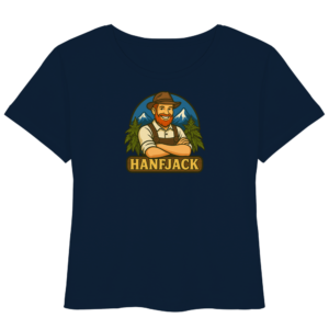 Hanfjack Logo – Womens Organic Lightweight T-Shirt