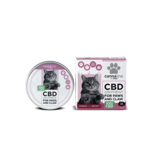 Cannaline CBD Salbe für Pfoten und Krallen für Katzen, CBD 100 mg, 30 ml