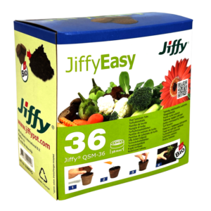 Jiffy Quick soil mix – 36 Tabs je Packung – 38 mm