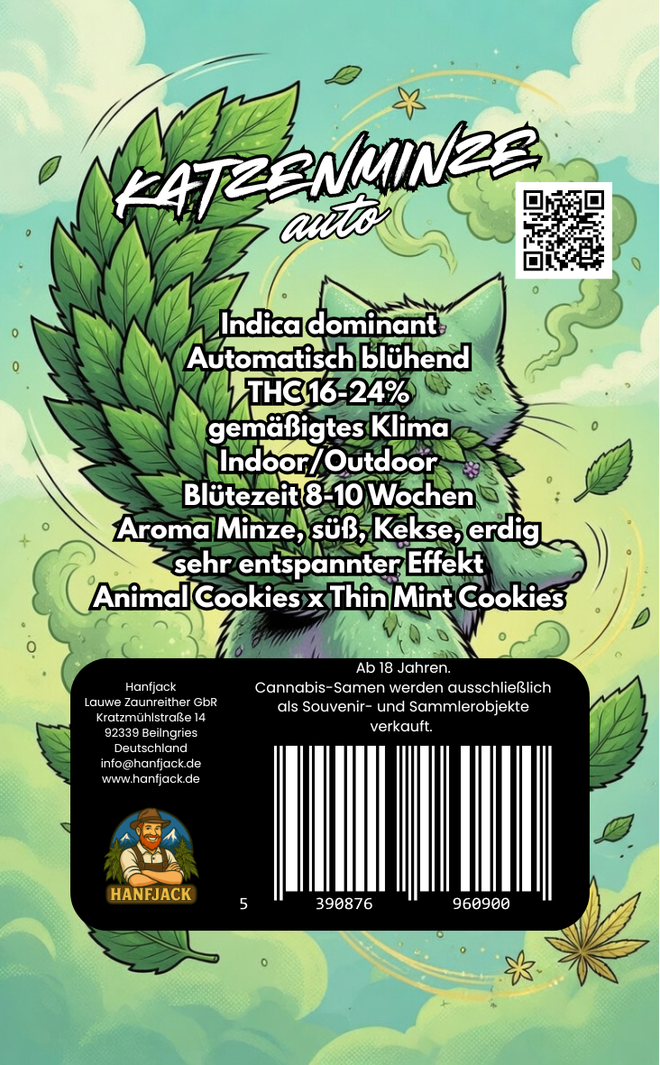 Hanfjack Seeds Katzenminze Auto - 3 Seeds – Bild 2