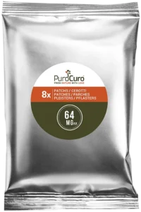 PuroCuro Hanf-CBD-Pflaster, 2048 mg Hanfextrakt, 32 Stk