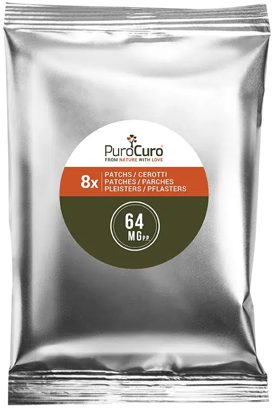 PuroCuro Hanf-CBD-Pflaster, 2048 mg Hanfextrakt, 32 Stk