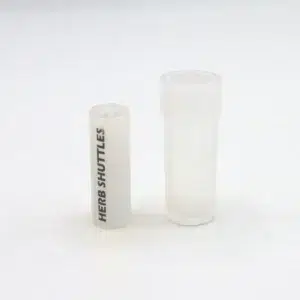 Herb Shuttles Glas-Tip Spiral 10mm Milky White