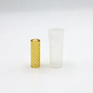 Herb Shuttles Glas-Tip Spiral 10mm Orange