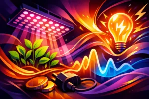 Mehr über den Artikel erfahren LED Growlampe Stromverbrauch berechnen