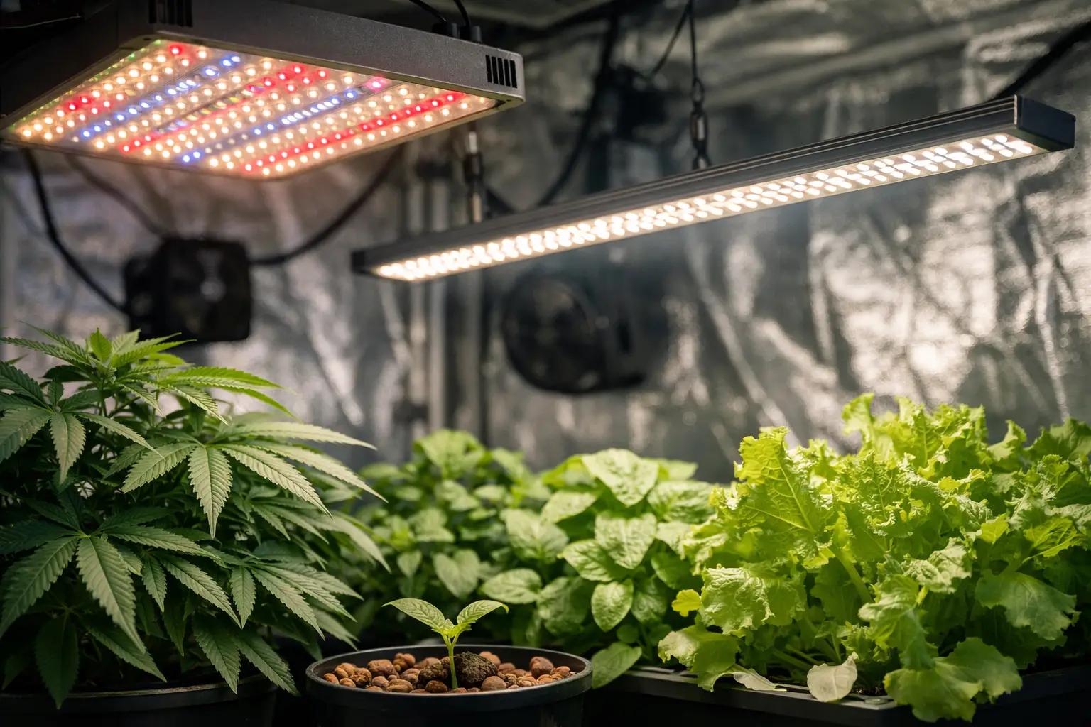 Du betrachtest gerade Beste LED Growlampen Indoor im Check