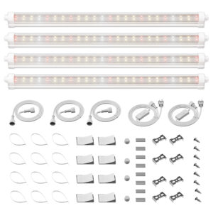 Spider Farmer GlowBar Vollspektrum LED 36 Watt Gesamtleistung - 4er Set (nicht dimmbar)