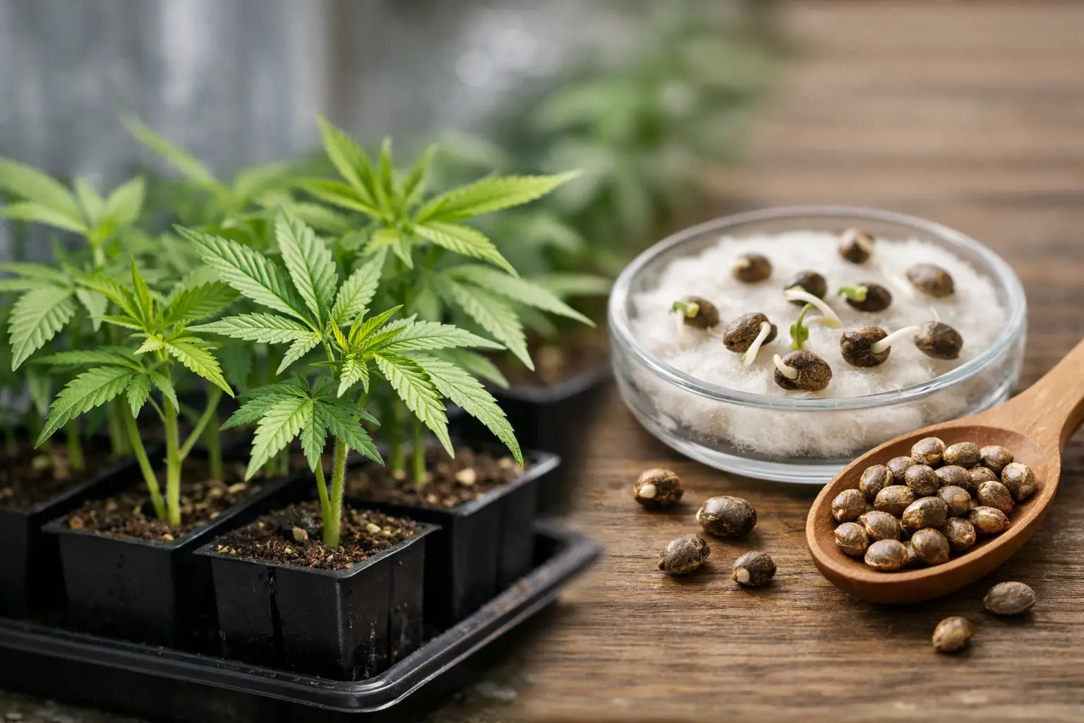 Du betrachtest gerade Cannabis Stecklinge oder Samen?