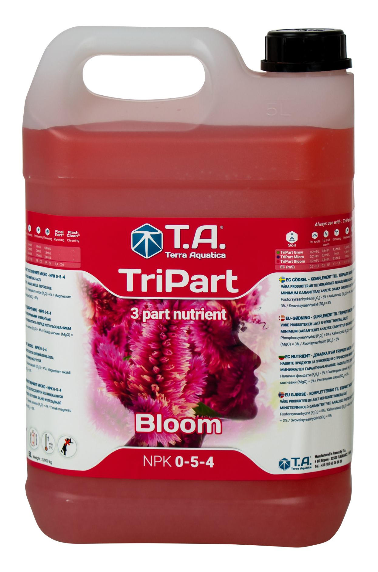 Terra Aquatica TriPart Bloom 5 Liter
