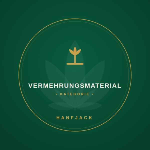 Hanfjack Kategorie Vermehrungsmaterial