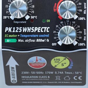 GENERALÜBERHOLT mit wenig Spuren – Prima Klima PK125WHSPECTC 800m³h, Ø125mm